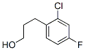 3-(2-Chloro-4-fluoro-phenyl)-propan-1-ol Structure,377083-94-8Structure