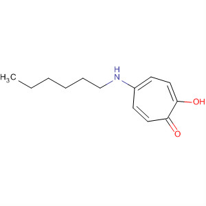 2,4,6-Cycloheptatrien-1-one,5-(hexylamino)-2-hydroxy-(9ci) Structure,377086-48-1Structure