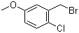 2-(Bromomethyl)-1-chloro-4-methoxybenzene Structure,3771-13-9Structure