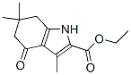 3,6,6-Trimethyl-4-oxo-4,5,6,7-tetrahydro-1h-indole-2-carboxylic acid ethyl ester Structure,37711-24-3Structure