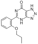 1,4-Dihydro-5-(2-propoxyphenyl)-7H-1,2,3-triazolo(4,5-d)pyrimidin-7-one Structure,37762-06-4Structure