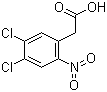 2-(4,5-dIchloro-2-nitrophenyl)acetic acid Structure,37777-90-5Structure