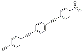 1-Ethynyl-4-((4-((4-nitrophenyl)ethynyl)phenyl)ethynyl)benzene Structure,377776-32-4Structure