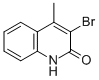 3-Bromo-4-methylquinolin-2(1H)-one Structure,37778-22-6Structure