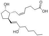 (5Z,9alpha,13e,15s)-9,15-dihydroxyprosta-5,13-dien-1-oic acid Structure,37786-06-4Structure