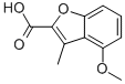 4-Methoxy-3-methyl-2-benzofurancarboxylic acid Structure,3781-72-4Structure