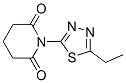 2,6-Piperidinedione,1-(5-ethyl-1,3,4-thiadiazol-2-yl)-(9ci) Structure,378200-99-8Structure