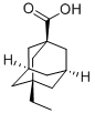 3-Ethyladamantanecarboxylic acid Structure,37845-05-9Structure