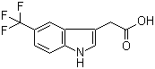 5-(Trifluoromethyl)-1h-indole-3-acetic acid Structure,378802-40-5Structure