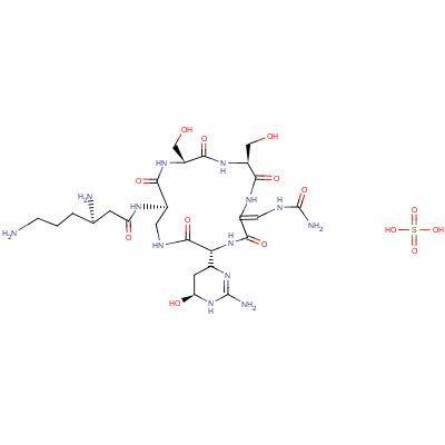 Viomycin sulfate Structure,37883-00-4Structure