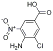 4-Amino-3-chloro-5-nitrobenzoic acid Structure,37902-01-5Structure