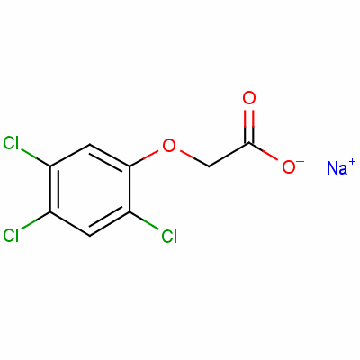 2-(2,4,5-三氯苯氧基)丙酸鈉結(jié)構(gòu)式_37913-89-6結(jié)構(gòu)式