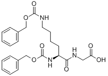 Z-lys(z)-gly-oh Structure,37941-54-1Structure