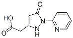 (5-Oxo-1-pyridin-2-yl-2,5-dihydro-1h-pyrazol-3-yl)acetic acid Structure,37959-19-6Structure