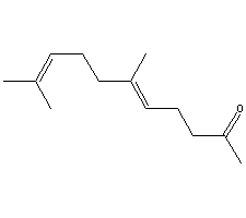 Geranylacetone Structure,3796-70-1Structure