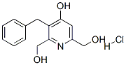 3-Benzylhydroxy-2,6-dihydroxymethylpyridine hydrochloride Structure,38029-03-7Structure