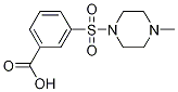 3-[(4-Methyl-1-piperazinyl)sulfonyl]Benzoic acid Structure,380339-63-9Structure