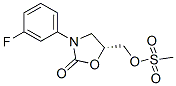 2-Oxazolidinone, 3-(3-fluorophenyl)-5-[[(methylsulfonyl)oxy]methyl]-,(5R)- Structure,380380-55-2Structure