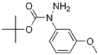 N1-tert-butoxycarbonyl 1-(3-methoxyphenyl)hydrazine Structure,380383-81-3Structure