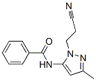 Benzamide,n-[1-(2-cyanoethyl)-3-methyl-1h-pyrazol-5-yl ]-(9ci) Structure,380392-15-4Structure