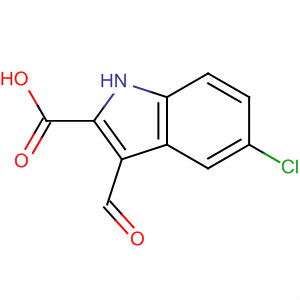 5-Chloro-3-formylindole-2-carboxylic acid Structure,380448-07-7Structure