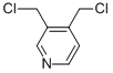 Pyridine,3,4-bis(chloromethyl)-(9ci) Structure,38070-81-4Structure