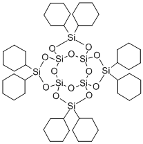 PSS-Octacyclohexyl substituted Structure,3809-28-7Structure