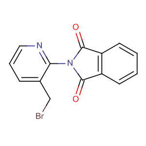 3-Bromomethyl-2-phthalimido-pyridine Structure,381226-60-4Structure