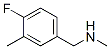 Benzenemethanamine,4-fluoro-n,3-dimethyl-(9ci) Structure,381236-52-8Structure