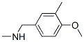 Benzenemethanamine,4-methoxy-n,3-dimethyl-(9ci) Structure,381236-64-2Structure