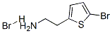 2-Thiopheneethanamine, 5-bromo-, hydrobromide Structure,381666-13-3Structure