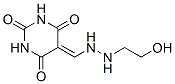 2,4,6(1H,3h,5h)-pyrimidinetrione,5-[[2-(2-hydroxyethyl)hydrazino]methylene]-(9ci) Structure,381706-89-4Structure