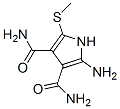 2-Amino-5-(methylthio)-(1H)-pyrrole-3,4-dicarboxamide Structure,38187-09-6Structure