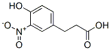 3-(4-Hydroxy-3-nitro-phenyl)-propionic acid Structure,38196-09-7Structure