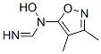 Methanimidamide,n-(3,4-dimethyl-5-isoxazolyl)-n-hydroxy-(9ci) Structure,382136-44-9Structure