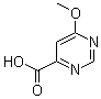 6-Methoxy-4-pyrimidinecarboxylic acid Structure,38214-45-8Structure