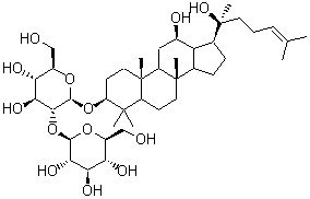 人參皂苷 Rg3結(jié)構(gòu)式_38243-03-7結(jié)構(gòu)式