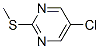 2-Methylsulfanyl-5-chloropyrimidine Structure,38275-42-2Structure