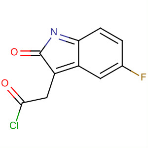 (5-Fluoro-1h-indol-3-yl)-oxoacetyl chloride Structure,3828-09-9Structure