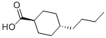 Trans-4-butylcyclohexane carboxylic acid Structure,38289-28-0Structure