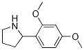 2-(2,4-Dimethoxyphenyl)pyrrolidine Structure,383127-11-5Structure