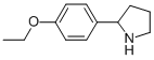 2-(4-Ethoxyphenyl)pyrrolidine Structure,383127-28-4Structure