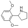 2-(2,6-Dimethoxyphenyl)pyrrolidine Structure,383127-42-2Structure