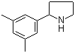 Pyrrolidine, 2-(3,5-dimethylphenyl)- Structure,383127-44-4Structure