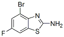 2-Amino-4-bromo-6-fluorobenzothiazole Structure,383131-15-5Structure