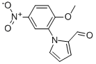 1-(2-Methoxy-5-nitrophenyl)-1h-pyrrole-2-carbaldehyde Structure,383136-08-1Structure