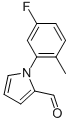 1-(5-Fluoro-2-methylphenyl)-1h-pyrrole-2-carboxaldehyde Structure,383136-38-7Structure