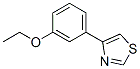 Thiazole, 4-(3-ethoxyphenyl)- (9ci) Structure,383145-49-1Structure