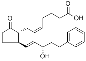 (5Z)-7-{(1r,2s)-2-[(3s)-3-hydroxy-5-phenyl-1-penten-1-yl]-5-oxo-3-cyclopenten-1-yl}-5-heptenoic acid Structure,38315-51-4Structure