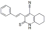 1,2,5,6,7,8-六氫-3-(2-苯基乙烯)-2-硫氧代-4-喹啉甲腈結(jié)構(gòu)式_383158-28-9結(jié)構(gòu)式